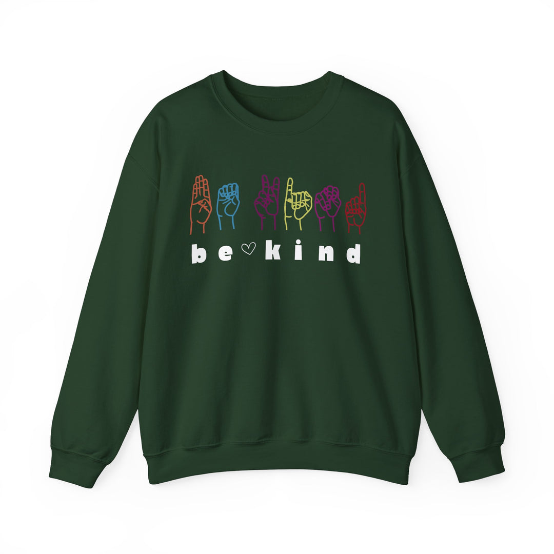 Adult Be Kind ASL Sweatshirt