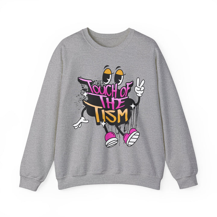 Adult Touch of the Tism Graffiti  Sweatshirt