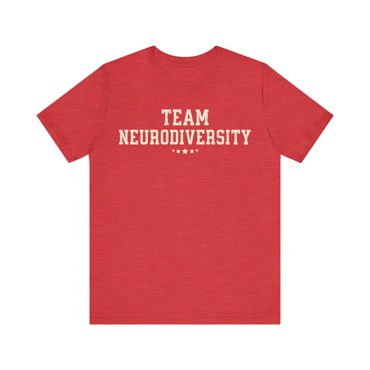 Adult Team Neurodiversity Distressed Tee