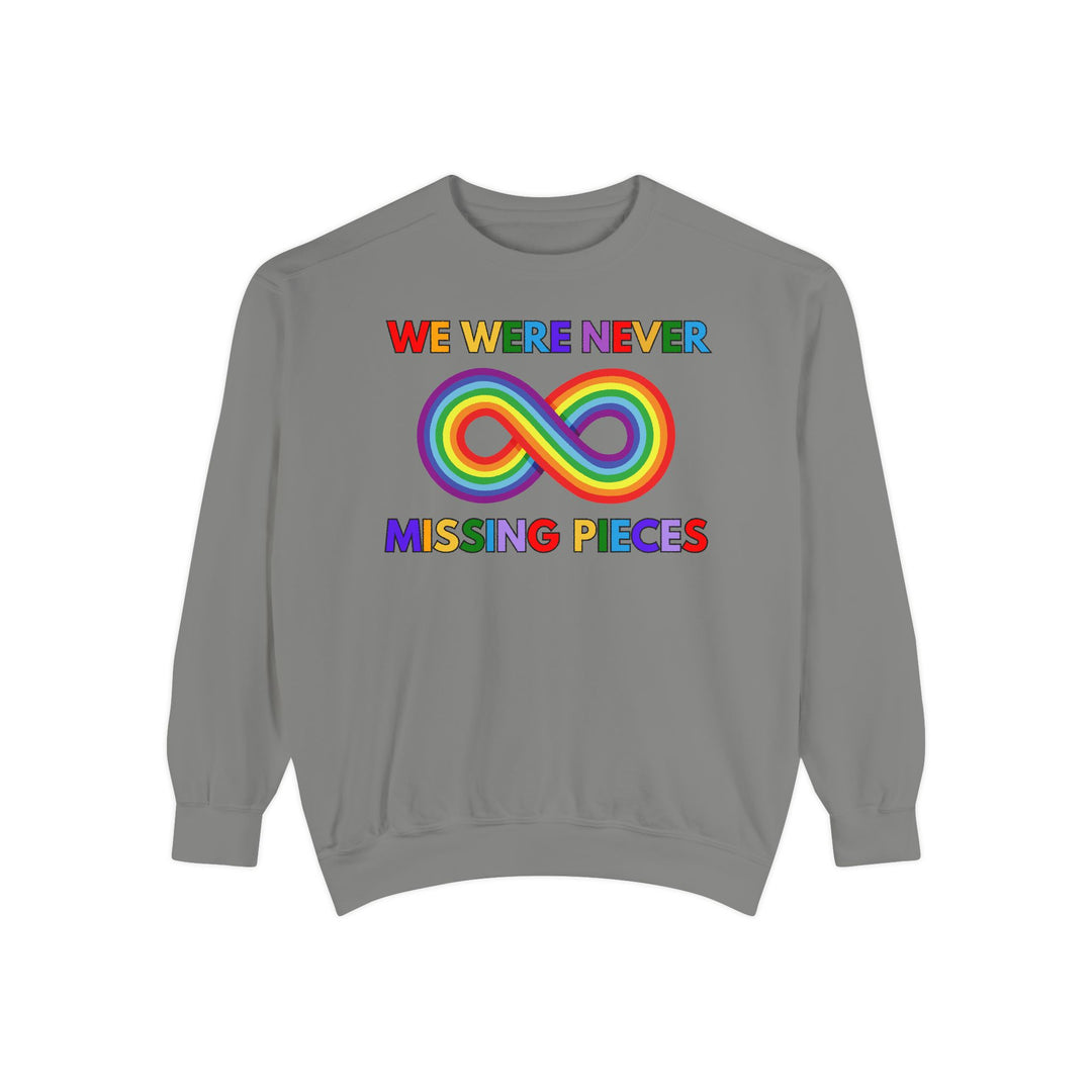 Adult Comfort Colors Infinity Never Missing Pieces Sweatshirt