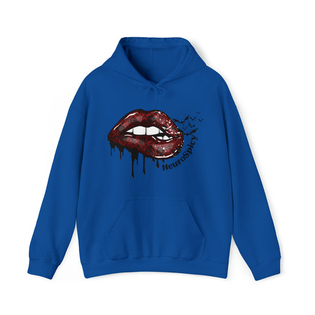 Lips and Bats Neurospicy Hoodie