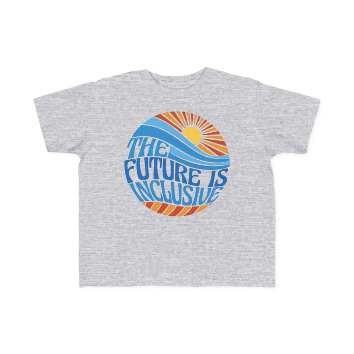 Toddler's The Future Is Inclusive Groovy Sun Tee