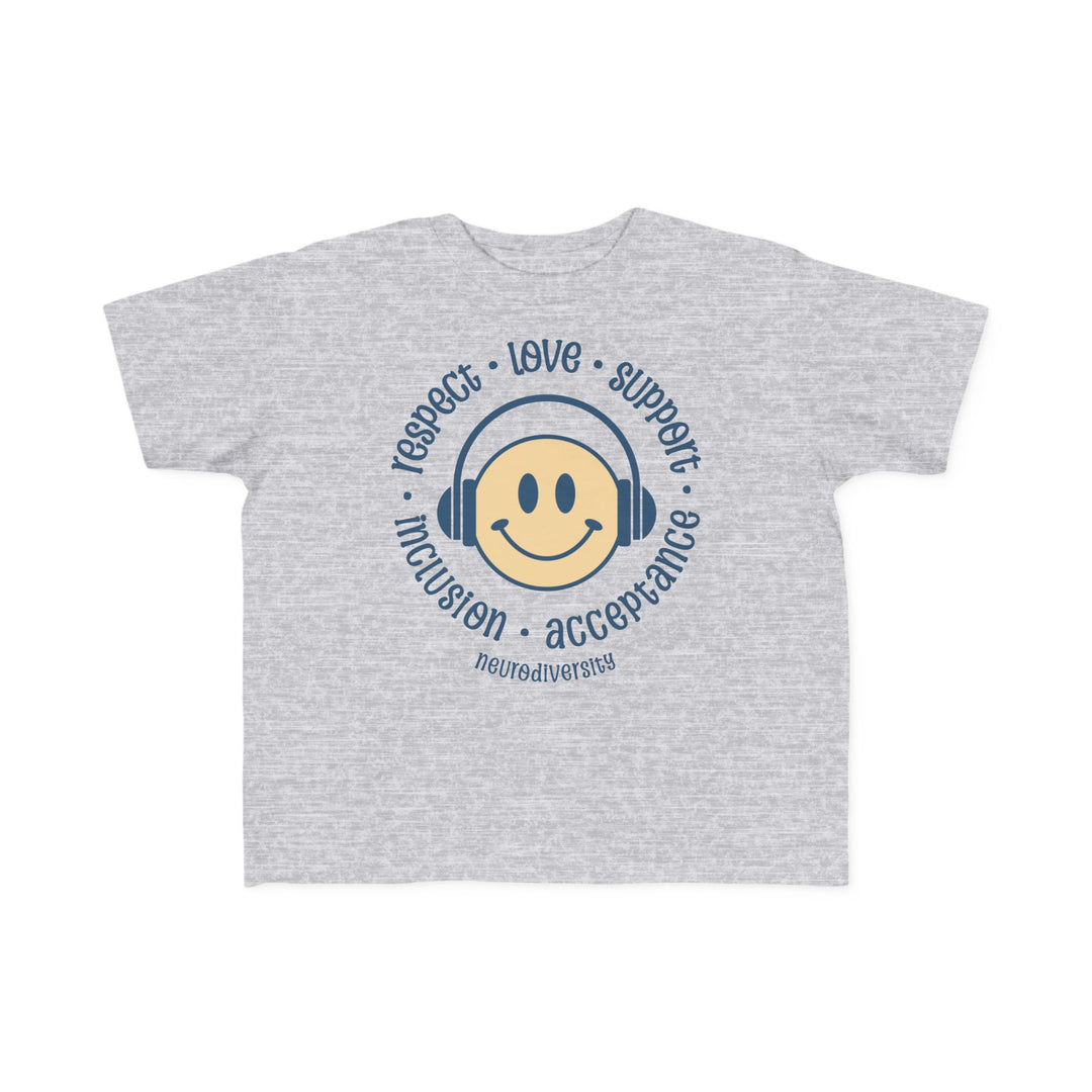 Toddler's  Respect Love Support Inclusion Acceptance Tee