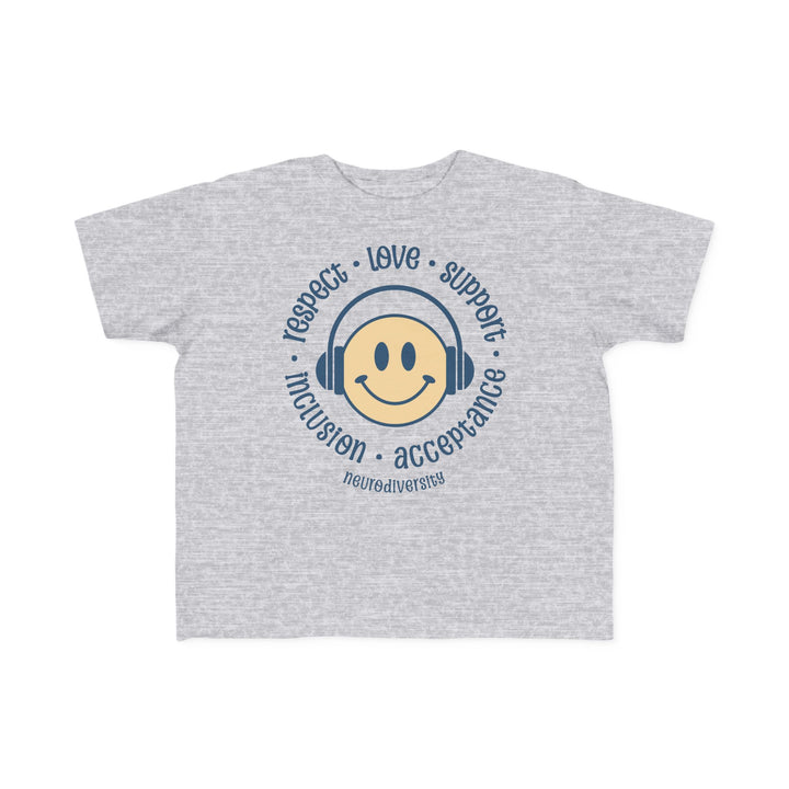 Toddler's  Respect Love Support Inclusion Acceptance Tee