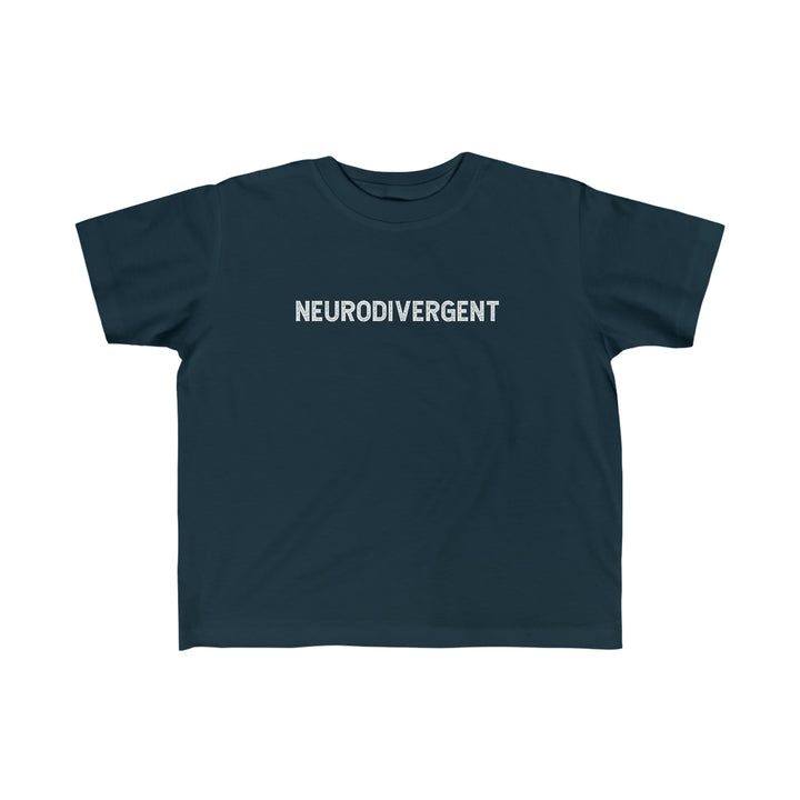 Toddler's Neurodivergent Distressed Text Tee