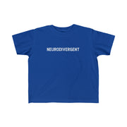 Toddler's Neurodivergent Distressed Text Tee