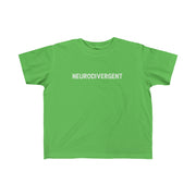 Toddler's Neurodivergent Distressed Text Tee