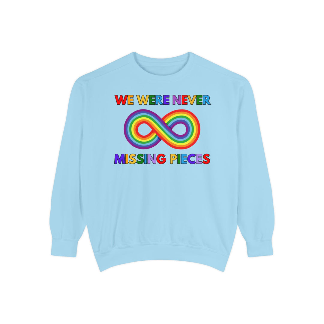 Adult Comfort Colors Infinity Never Missing Pieces Sweatshirt