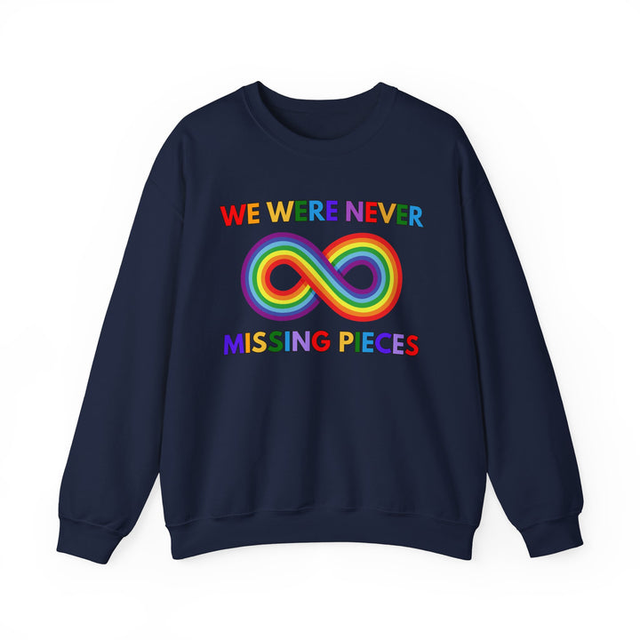 Adult Infinity Never Missing Pieces Sweatshirt