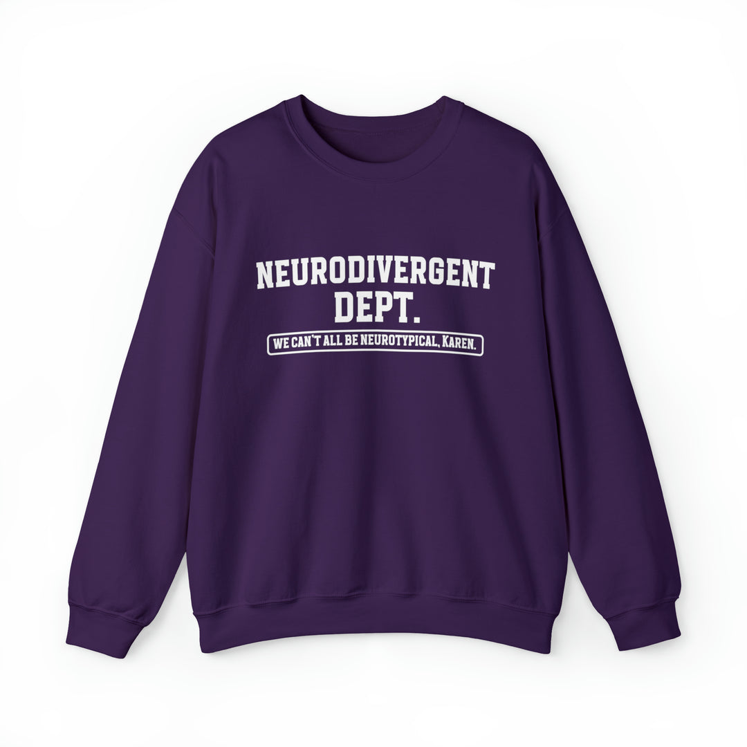 Neurodivergent Dept. Sweatshirt