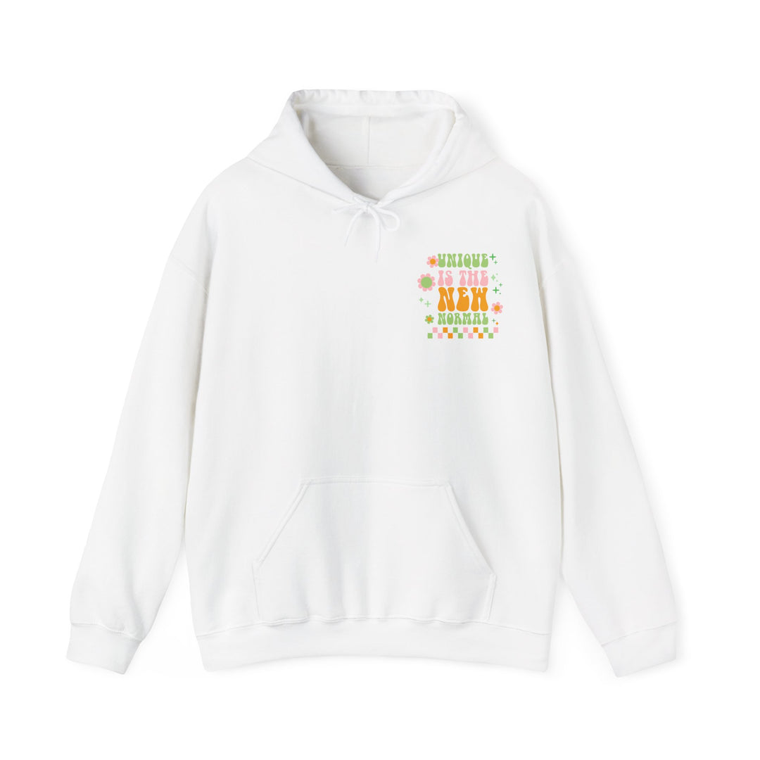 Adult Unique is the New Normal Front and Back Hoodie