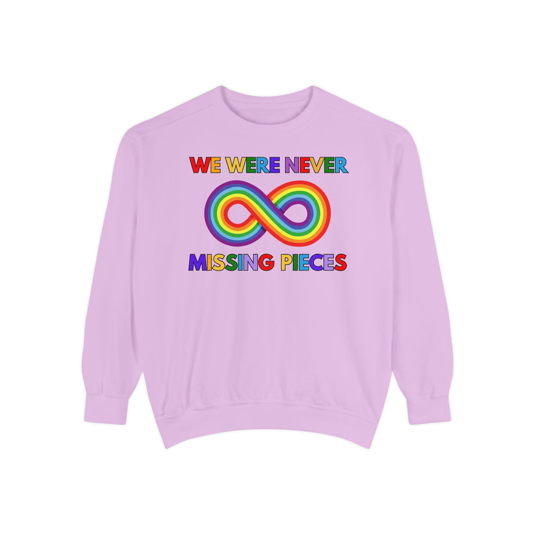 Adult Comfort Colors Infinity Never Missing Pieces Sweatshirt