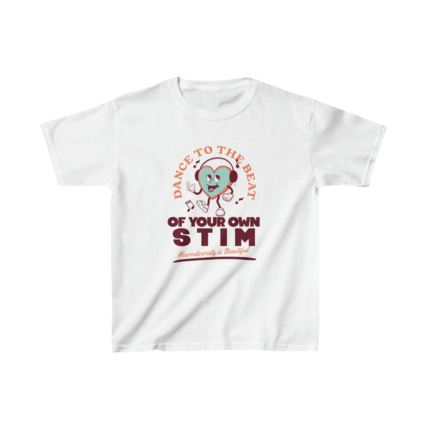 Kids Dance to the Beat of Your Own Stim Tee