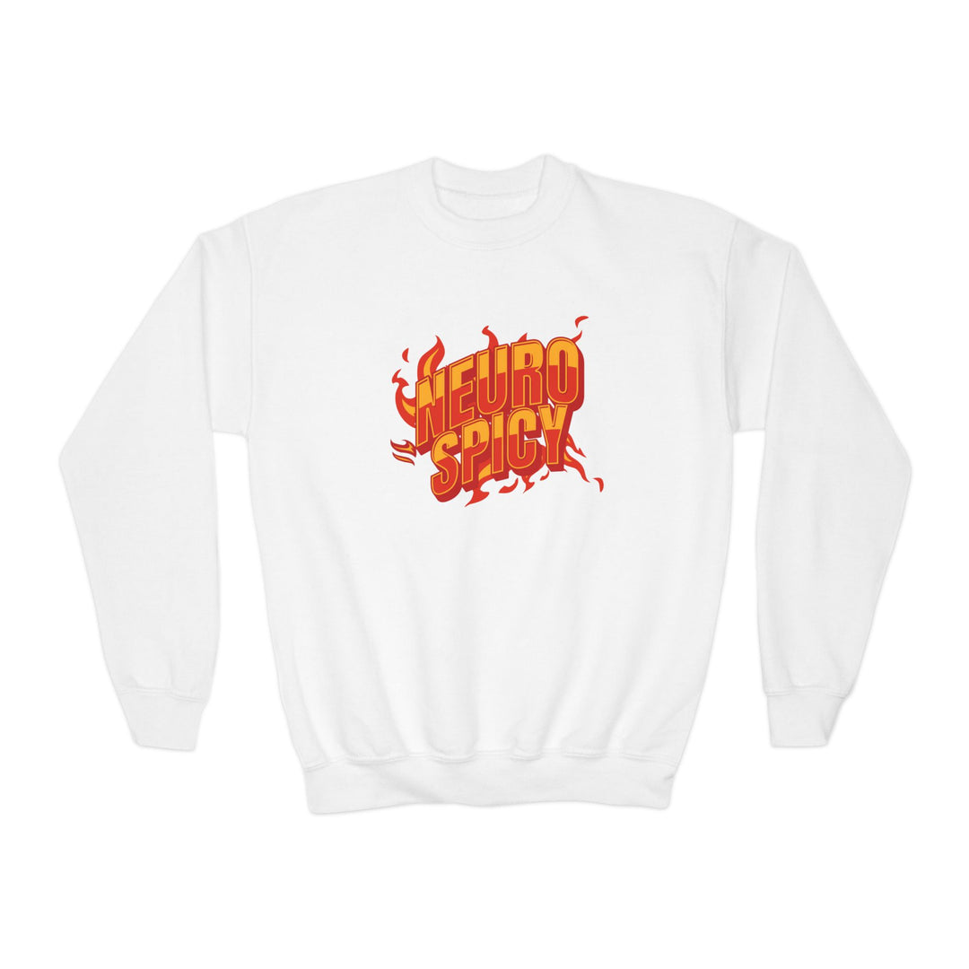 Kids NeuroSpicy Flames  Sweatshirt