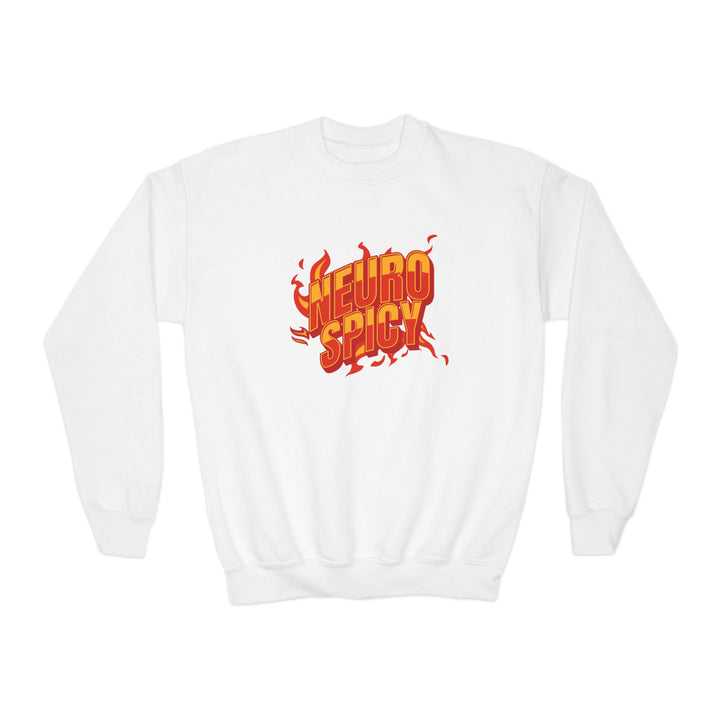 Kids NeuroSpicy Flames  Sweatshirt