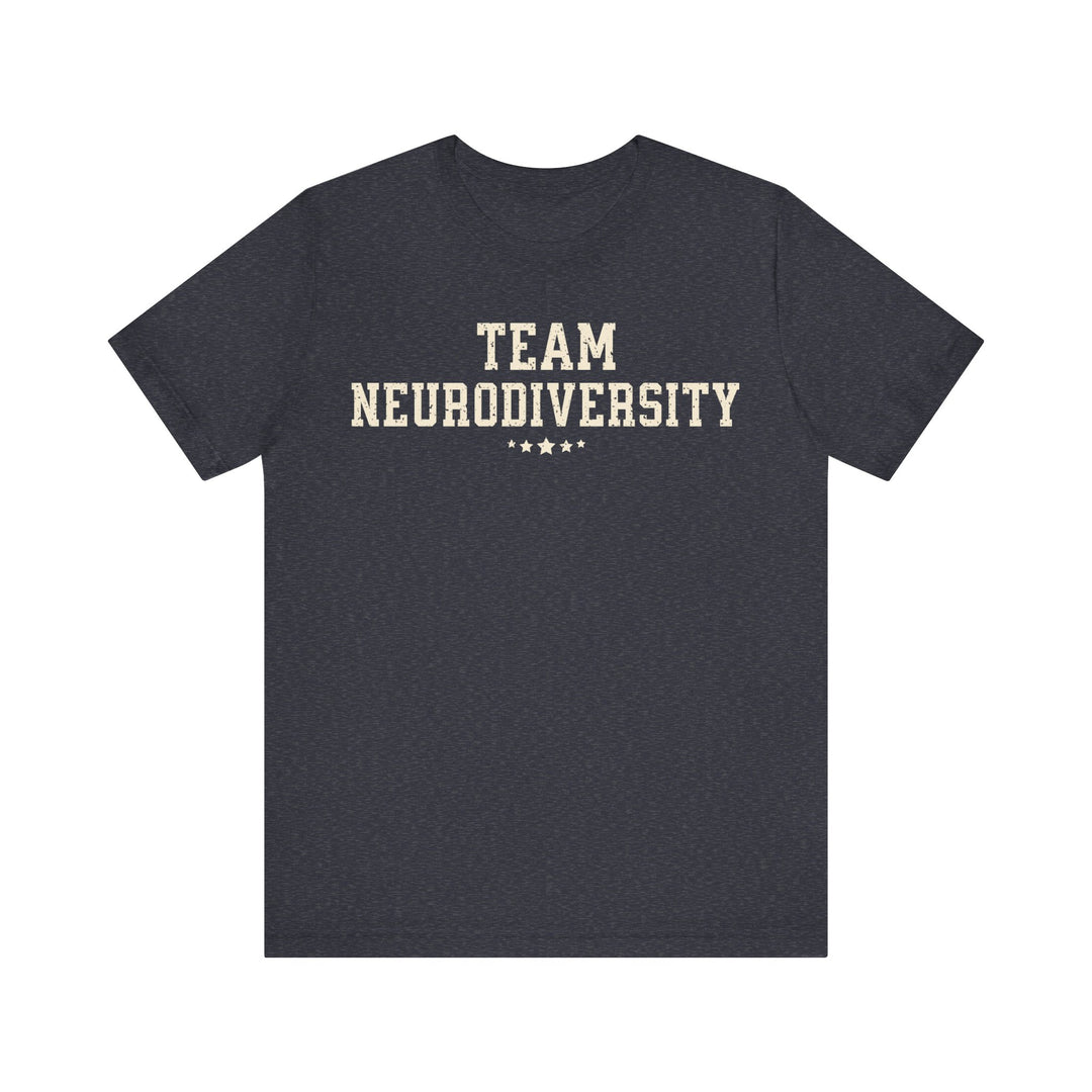 Adult Team Neurodiversity Distressed Tee