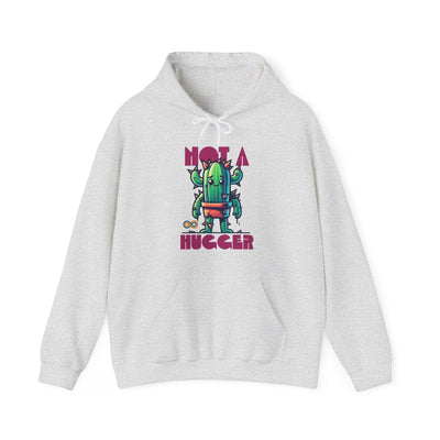 Adult Not a Hugger Cactus Hoodie