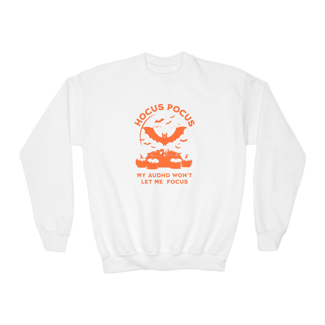 Kids Hocus Pocus My AuDHD Wont Let Me Focus Sweatshirt