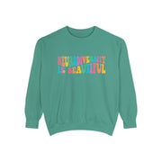 Comfort Colors Neurodiversity is Beautiful Groovy Sweatshirt