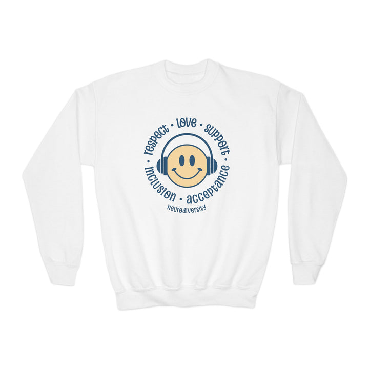 Kids Respect Love Support Inclusion Acceptance Sweatshirt