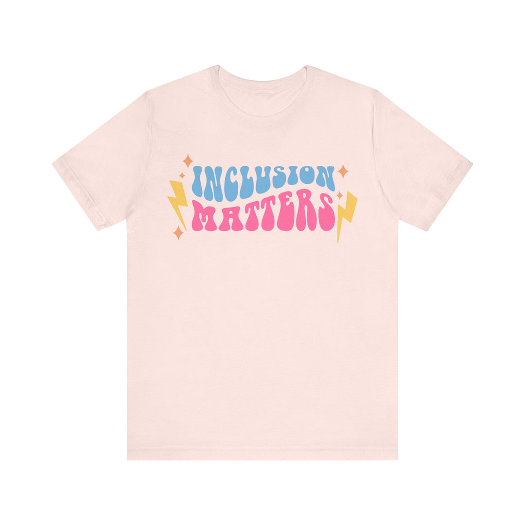 Adult Inclusion Matters Lightning Tee