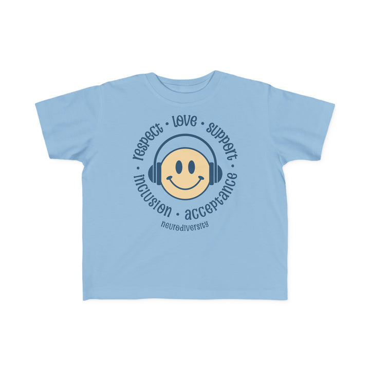 Toddler's  Respect Love Support Inclusion Acceptance Tee