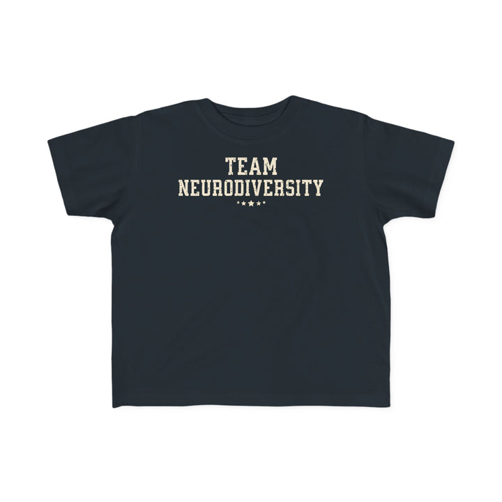 Toddler's Team Neurodiversity Distressed Tee