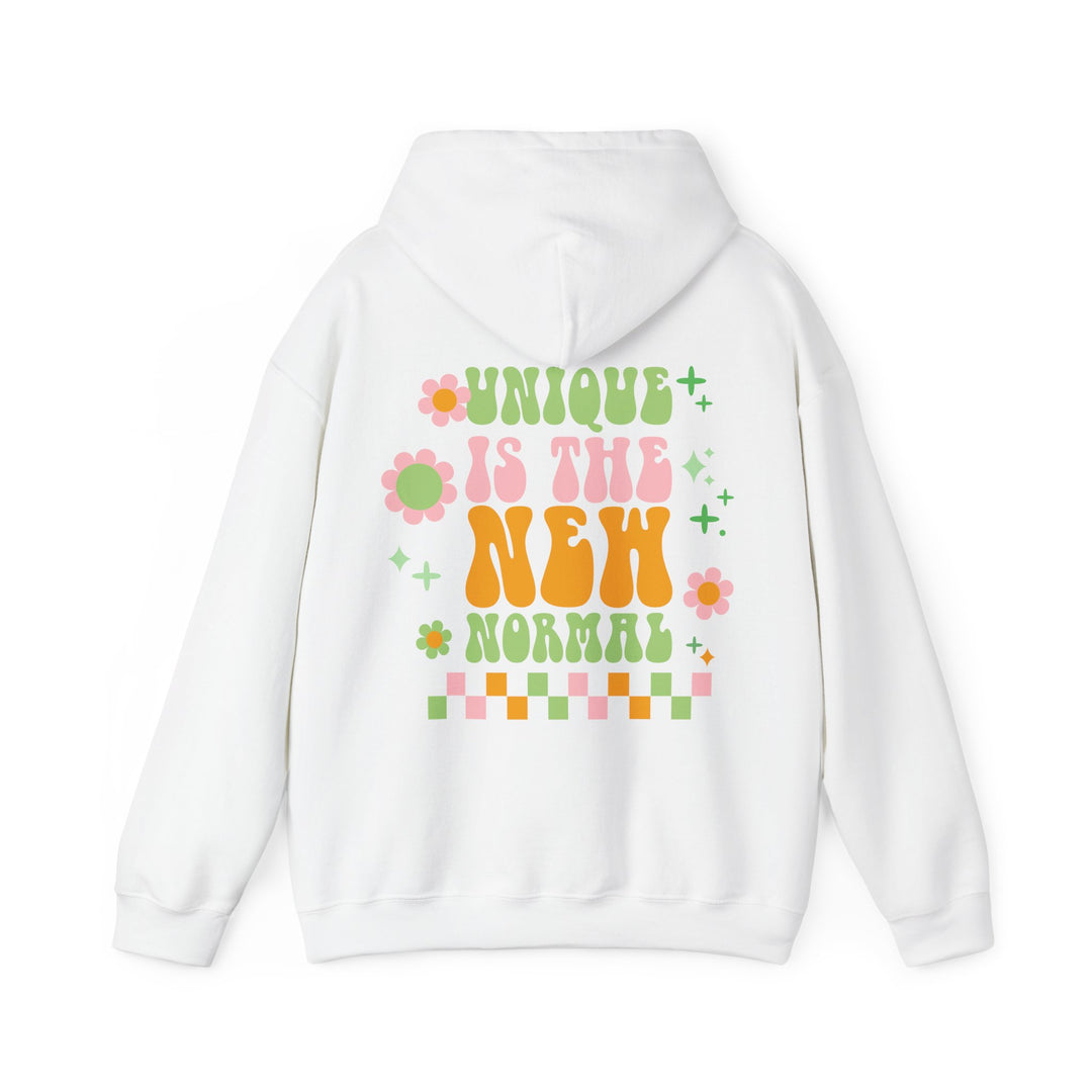 Adult Unique is the New Normal Front and Back Hoodie