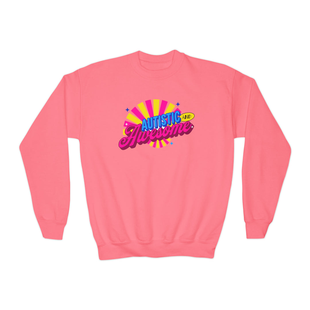 Kids Autistic and Awesome Sweatshirt