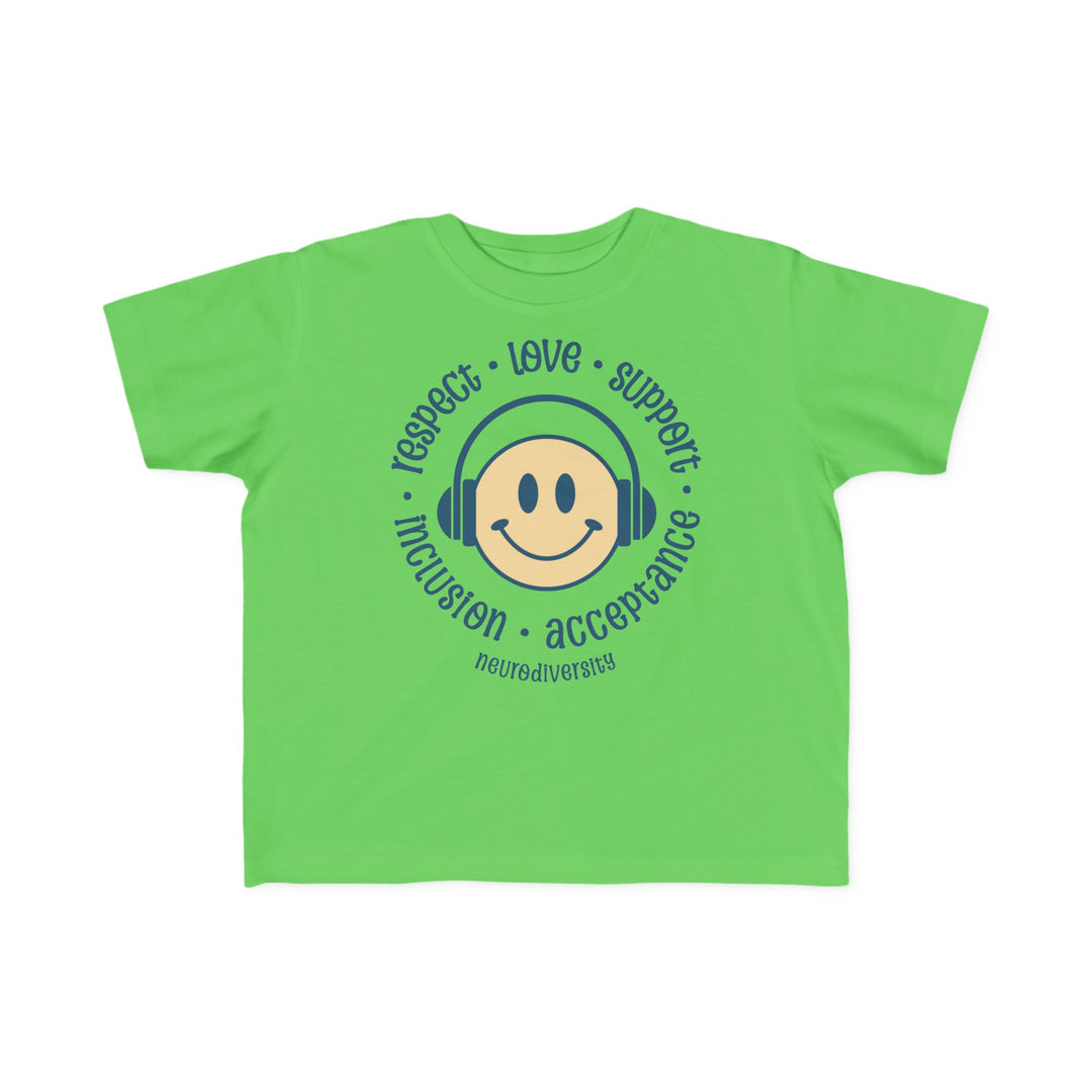 Toddler's  Respect Love Support Inclusion Acceptance Tee