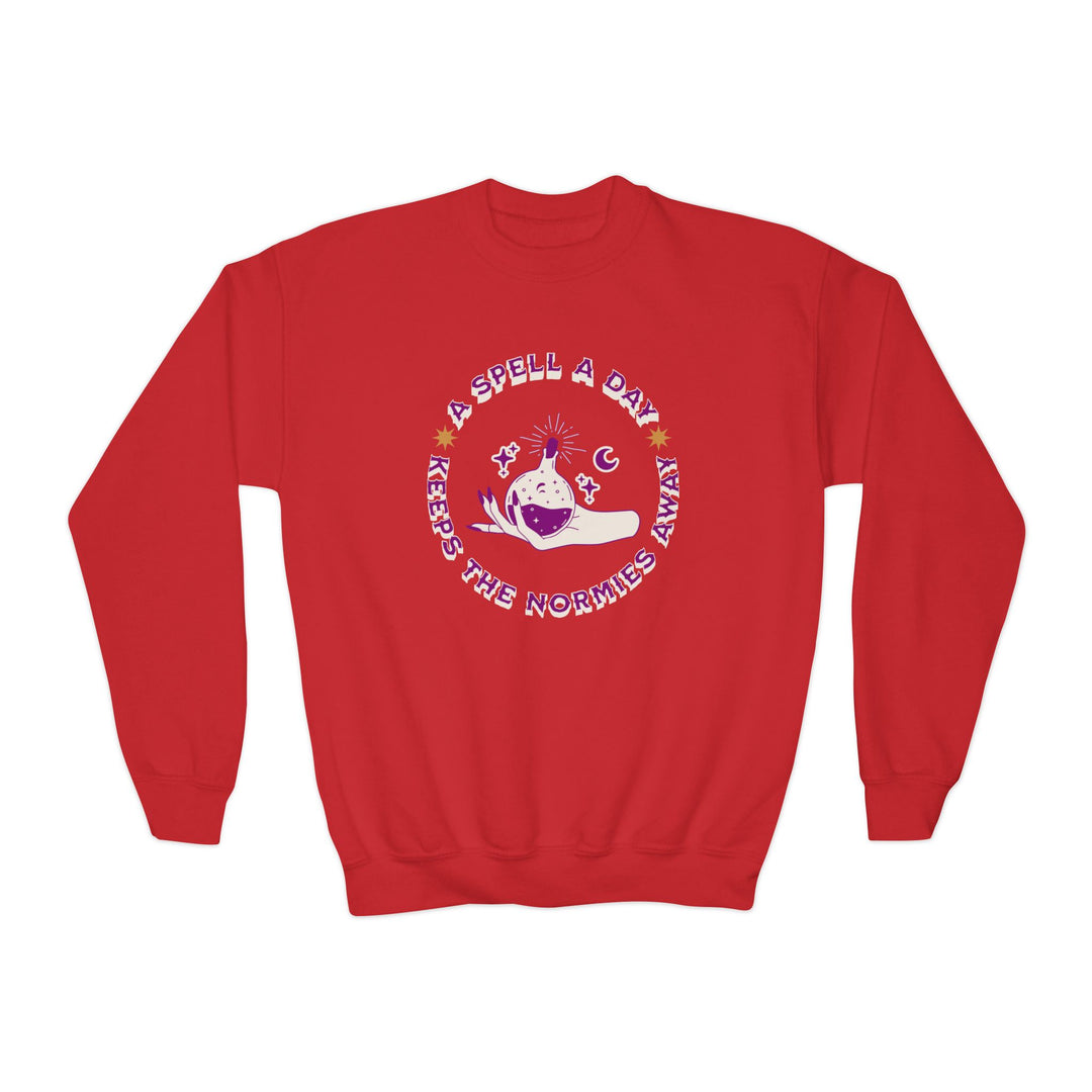 Kids A Spell A Day Keeps The Normies Away Sweatshirt