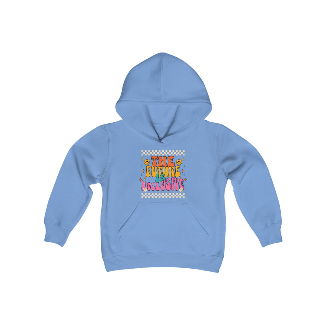 Kids Groovy The Future is Inclusive Hoodie Sweatshirt