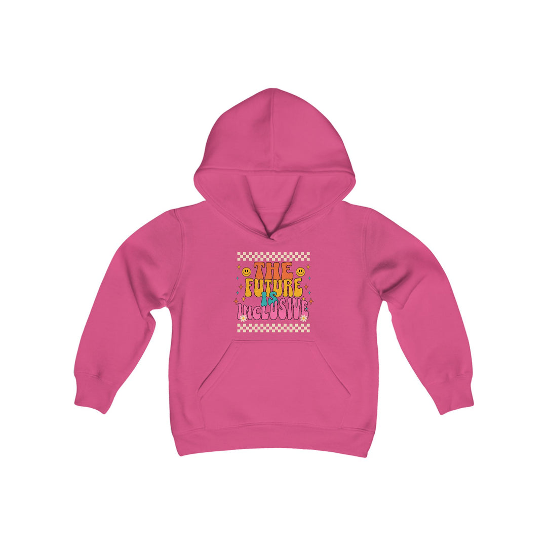 Kids Groovy The Future is Inclusive Hoodie Sweatshirt