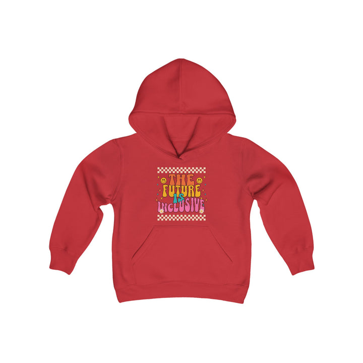 Kids Groovy The Future is Inclusive Hoodie Sweatshirt