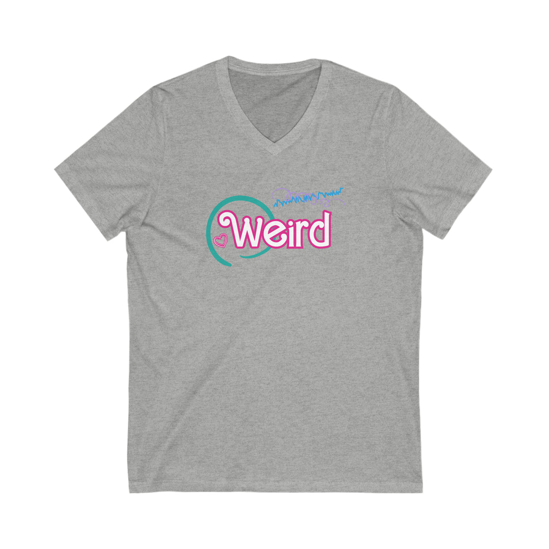 Weird and Neurodivergent V-Neck Doll Tee