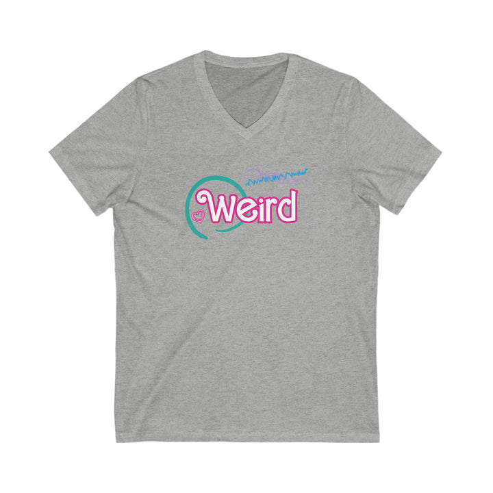 Weird and Neurodivergent V-Neck Doll Tee