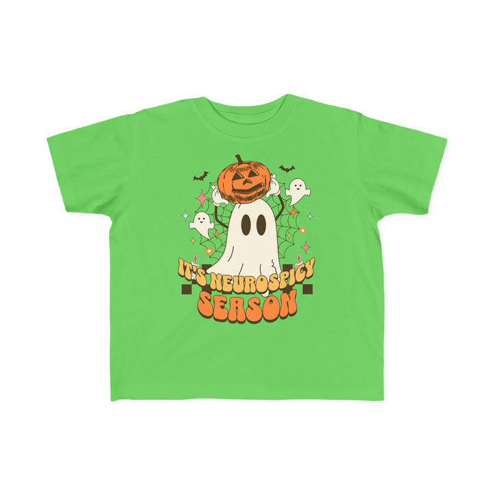 Toddler's  Its Neurospicy Season Ghost and Pumpkin Tee