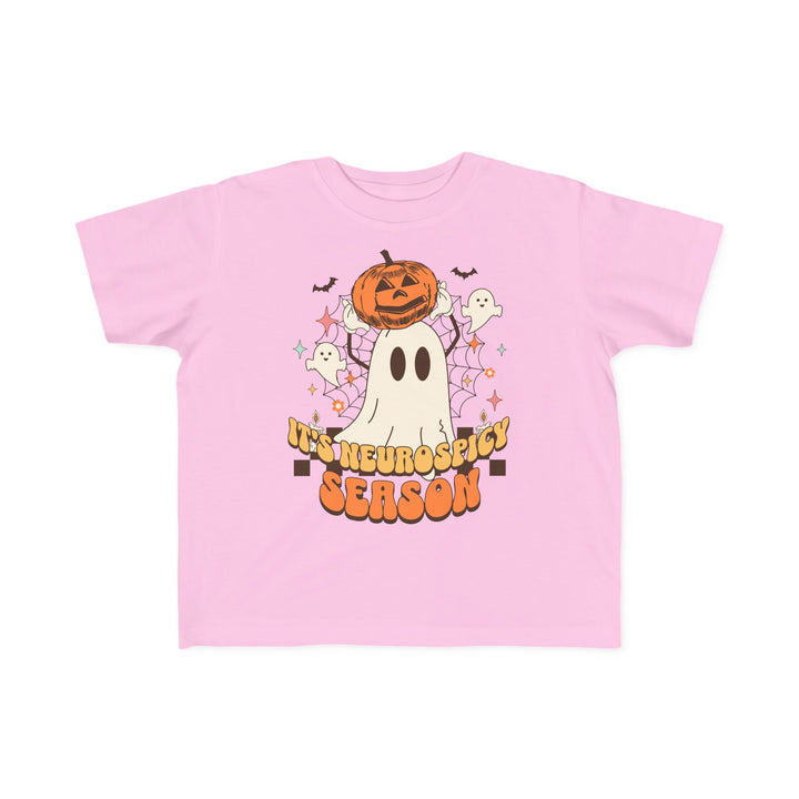 Toddler's  Its Neurospicy Season Ghost and Pumpkin Tee