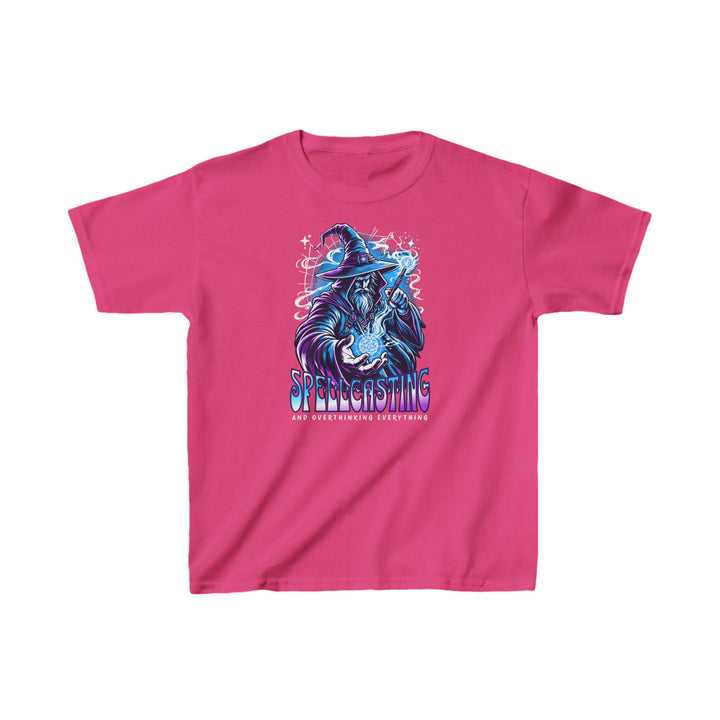 Kids Spellcasting and Overthinking Everything Tee