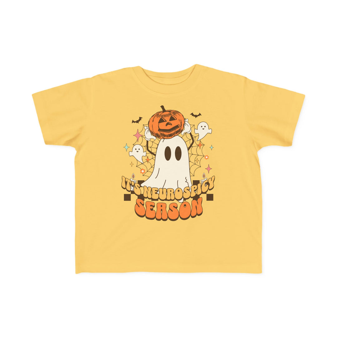 Toddler's  Its Neurospicy Season Ghost and Pumpkin Tee