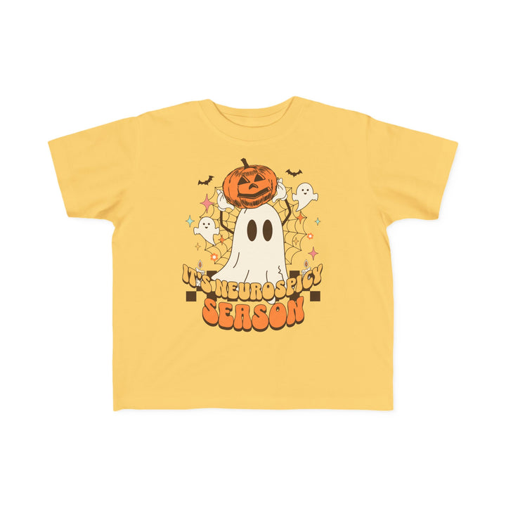 Toddler's  Its Neurospicy Season Ghost and Pumpkin Tee