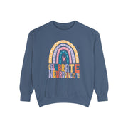 Comfort Colors Celebrate Neurodiversity Rainbow Sweatshirt