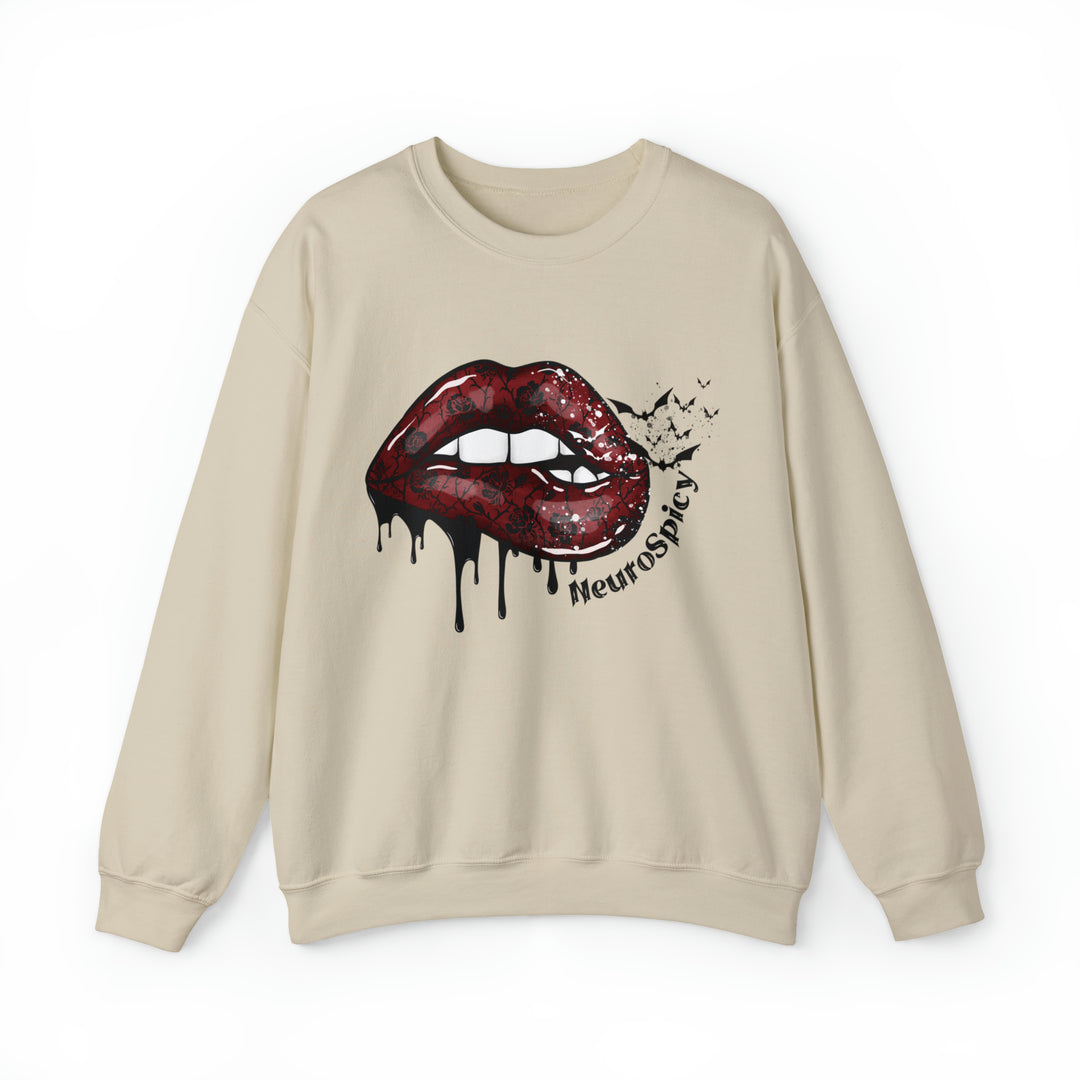 Lips and Bats NeuroSpicy Sweatshirt