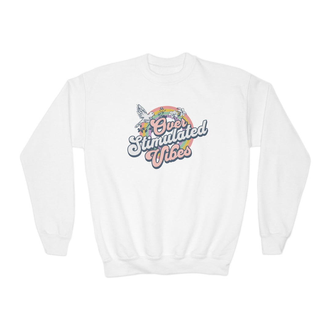 Kids Over Stimulated Vibes Sweatshirt