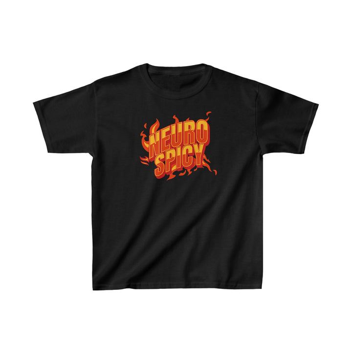 Kids NeuroSpicy Flames Tee (Youth Sizing)