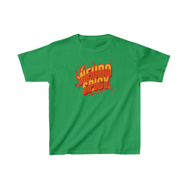 Kids NeuroSpicy Flames Tee (Youth Sizing)