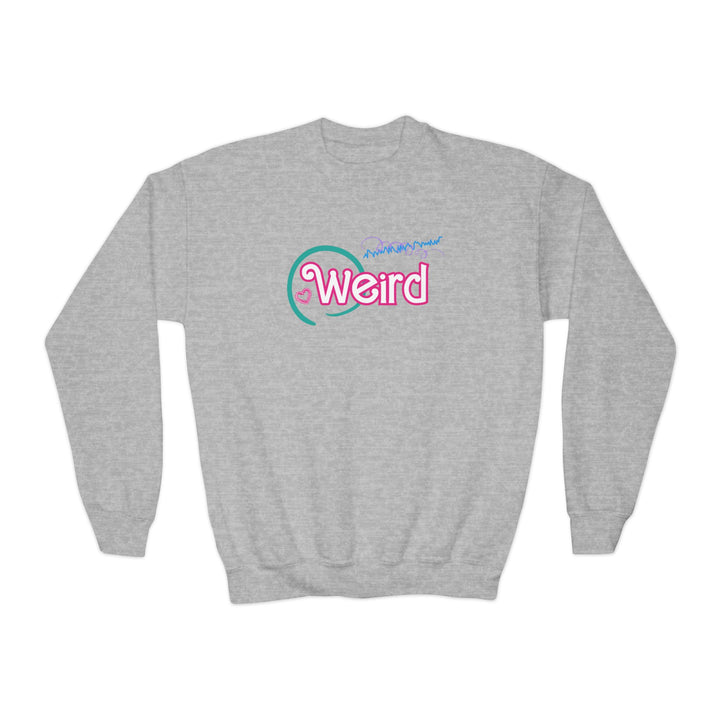 Kids Weird and Neurodivergent Doll Sweatshirt