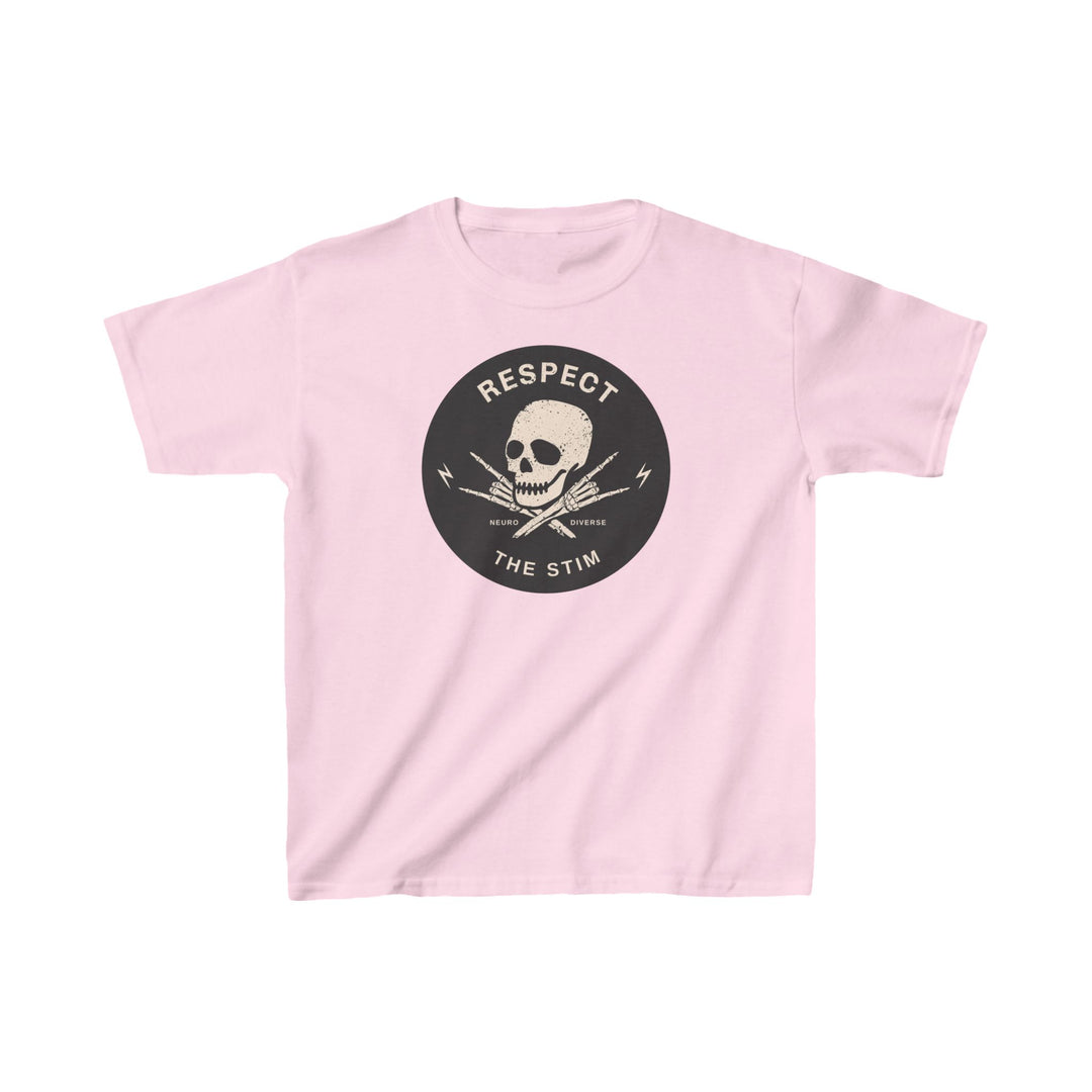 Kids Respect the Stim Skull Tee