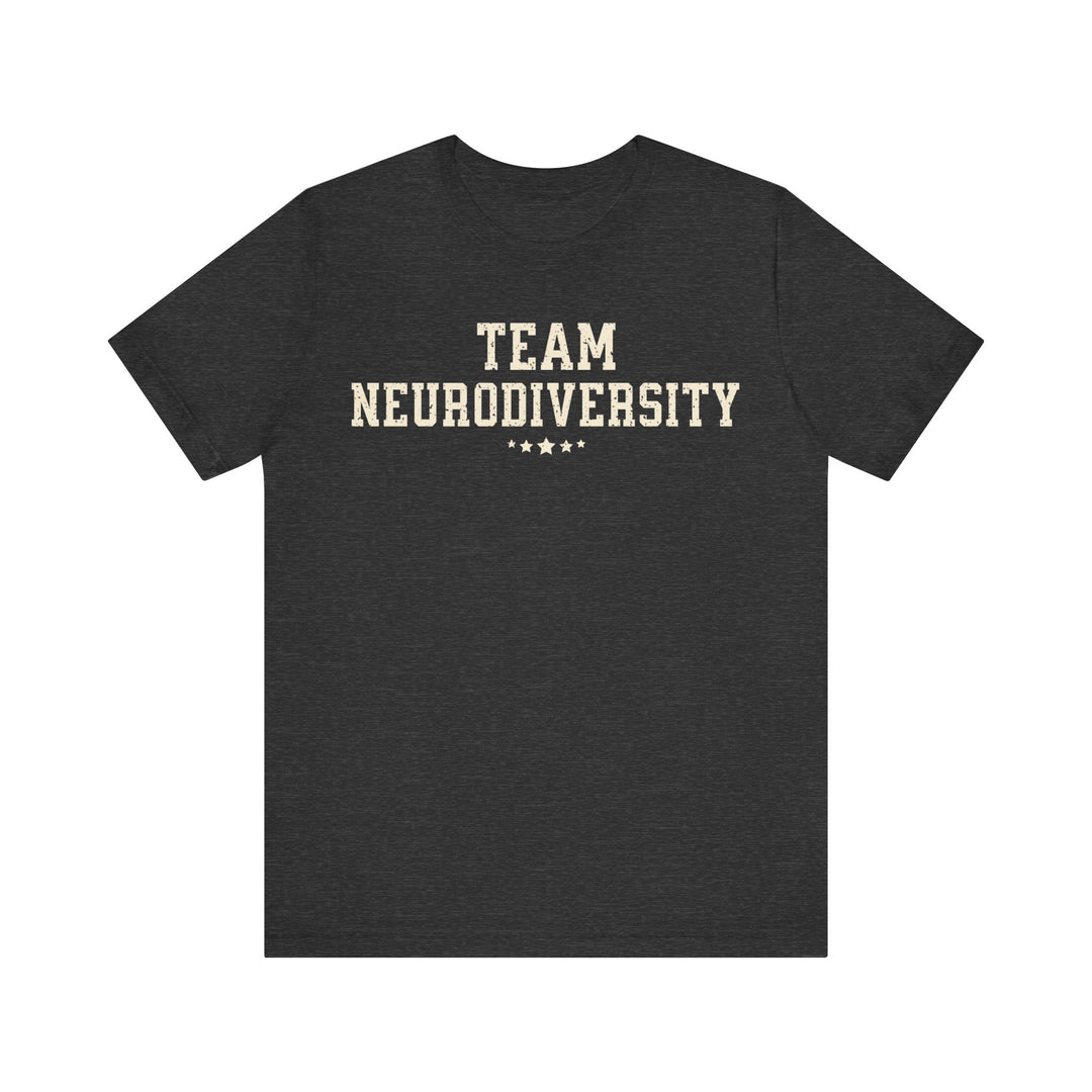 Adult Team Neurodiversity Distressed Tee