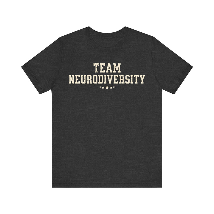 Adult Team Neurodiversity Distressed Tee